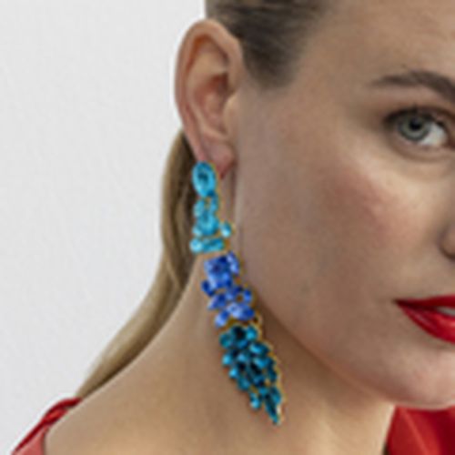 Pendientes Pendientes con Cristal acabado oro 18k - Karaf para mujer - Luxenter - Modalova