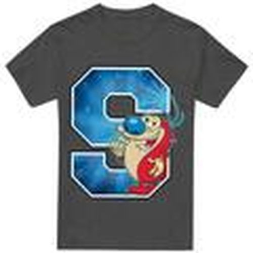 Camiseta S Is For Stimpy para mujer - Ren & Stimpy - Modalova