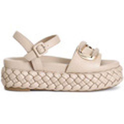 Sandalias con plataforma C1HH9112 para mujer - Café Noir - Modalova