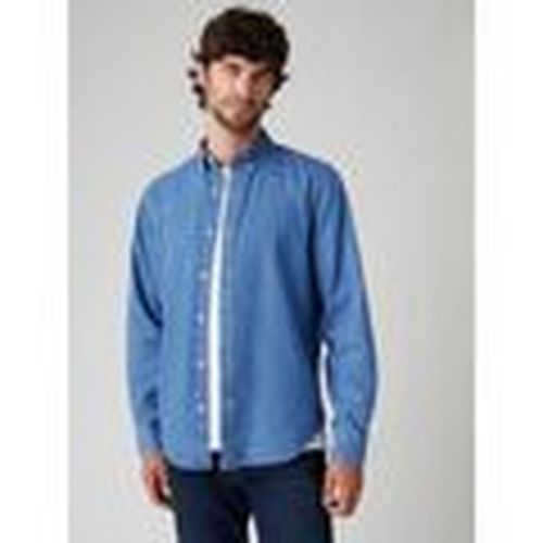 Camisa manga larga A7210 0025 AUTHENTIC BUTTON DOWN-WOODROW MID WASH para hombre - Levis - Modalova