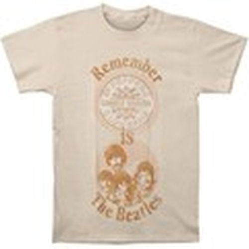 Camiseta manga larga Remember para hombre - The Beatles - Modalova