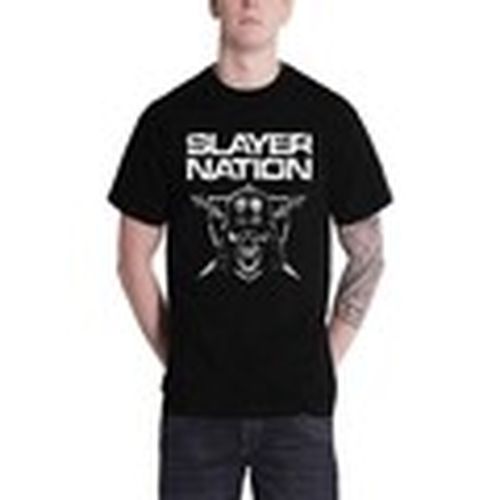 Camiseta manga larga Nation para mujer - Slayer - Modalova