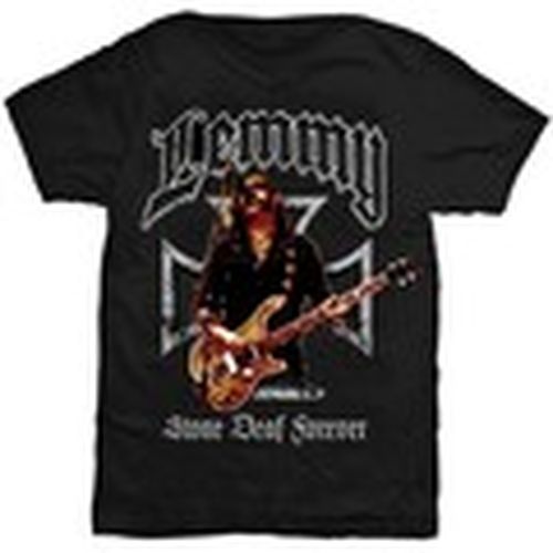 Tops y Camisetas Iron Cross Stone Deaf Forever para mujer - Lemmy - Modalova