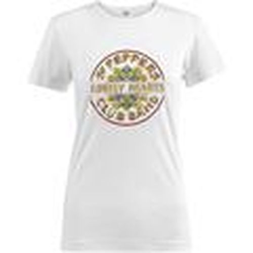 Camiseta manga larga Sgt Pepper para mujer - The Beatles - Modalova