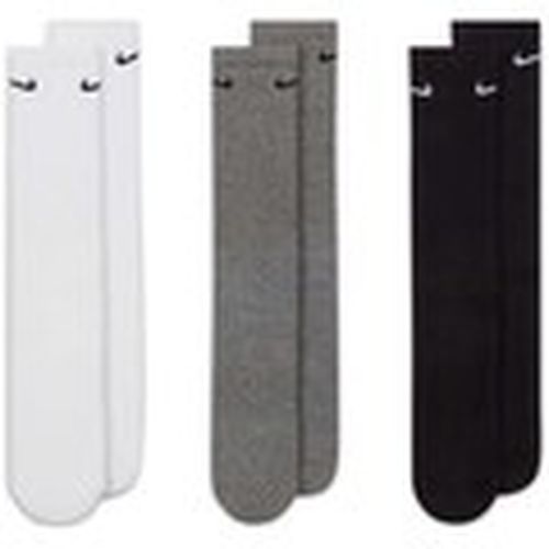 Calcetines u Everyday Cush Crew 3Pr para mujer - Nike - Modalova