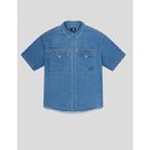 Camisa manga larga CAMISA DENIM UTILITY SHIRT LIGHT INDIGO para hombre - Converse - Modalova