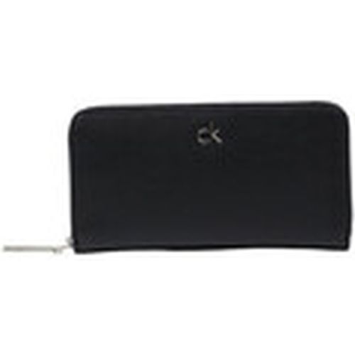 Cartera CK RE-LOCK LARGE ZIP AROUND LV04F1034G para mujer - Calvin Klein Jeans - Modalova
