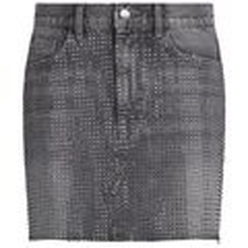 Falda Minifalda vaquera con tachuelas para mujer - Liu Jo - Modalova