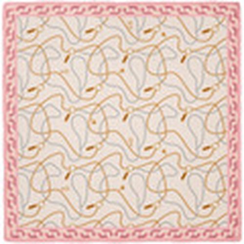 Bufanda Chain Pearls Square Pink para mujer - Le Parmentier - Modalova