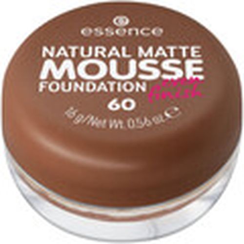 Base de maquillaje Natural Matte M0usse Foundation - 60 para mujer - Essence - Modalova