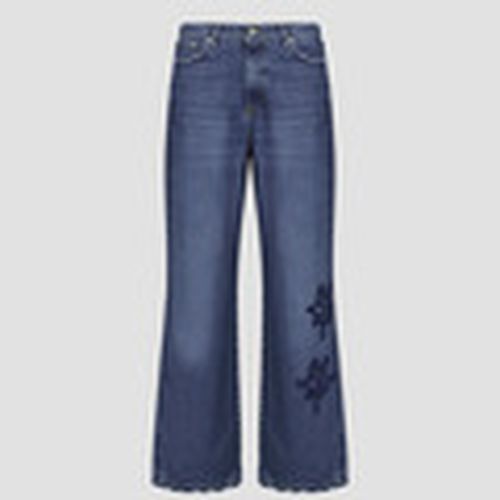 Jeans MONOGRAM DENIM PANT para mujer - OLAF - Modalova