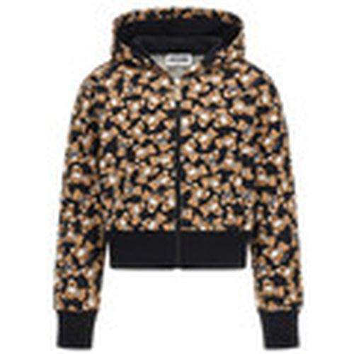 Jersey FELPA CON ZIP E CAPPUCCIO Art. HDF06FLDB6C para mujer - Moschino - Modalova