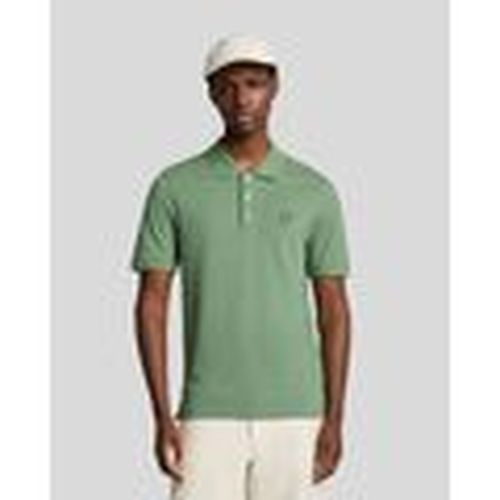 Polo SP400VOG POLO-X576 SMOKE GREEN para hombre - Lyle & Scott - Modalova