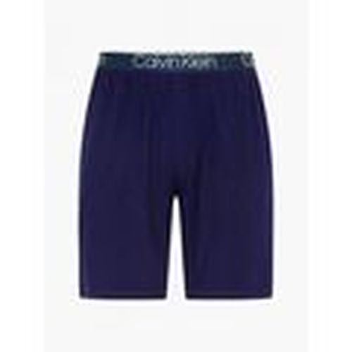 Short 000NM1660E SLEEP SHORT-UZZ ANIMAL BAYOU BLUE para hombre - Calvin Klein Jeans - Modalova