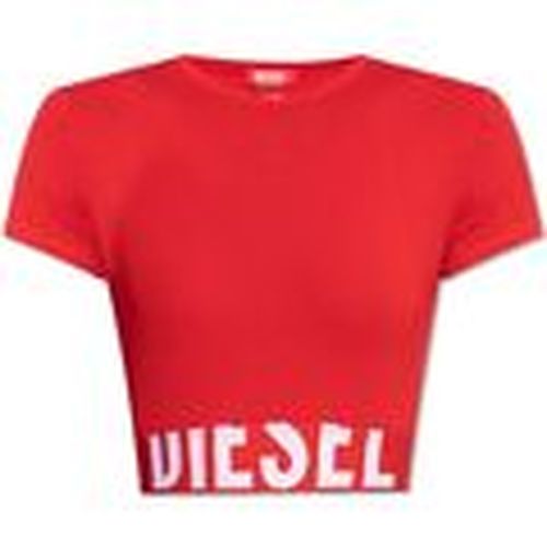 Camiseta A14593 0HMAU - SPORT CROPPED-42A para mujer - Diesel - Modalova