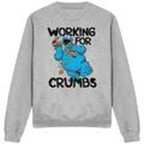Sudaderas Working For Crumbs para mujer - Sesame Street - Modalova