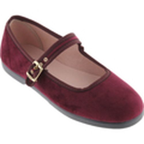 Bailarinas 1080111 burdeos para mujer - Victoria - Modalova