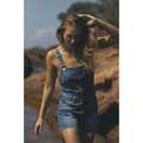 Mono Mono pantalÃ³n corto peto de vaquero SOFIA para mujer - Le Temps des Cerises - Modalova