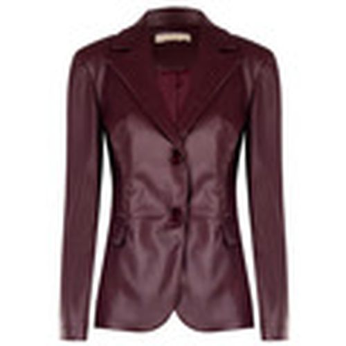 Cazadora de cuero CFC0124910003 para mujer - Rinascimento - Modalova