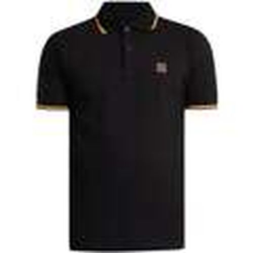 Polo Polo de piqué con ribetes de tres colores para hombre - Trojan - Modalova