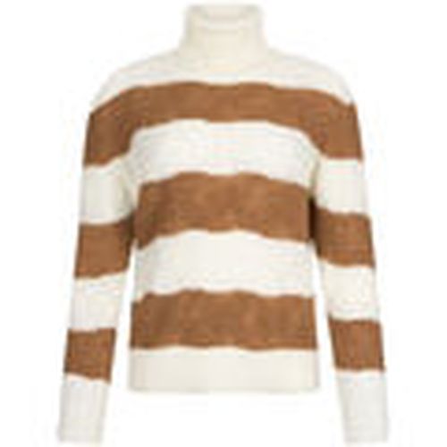 Jersey Jersey de cuello alto a rayas de lana y alpaca para mujer - Liu Jo - Modalova