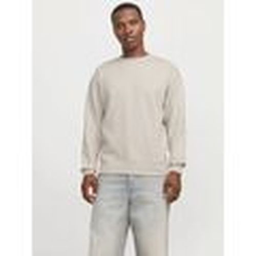 Sudaderas 12208182 CREW NECK-MOONBEAM para hombre - Jack & Jones - Modalova