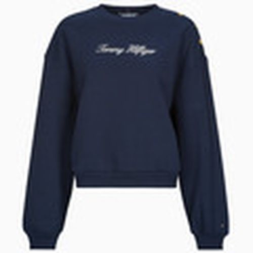 Sudaderas GOLD BTN SCRIPT FLEECE SWTSRT para mujer - Tommy Hilfiger - Modalova
