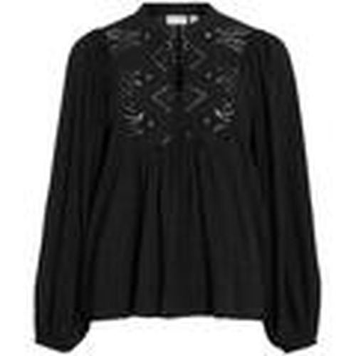 Camisa 14110306-Black Beaut para mujer - Vila - Modalova