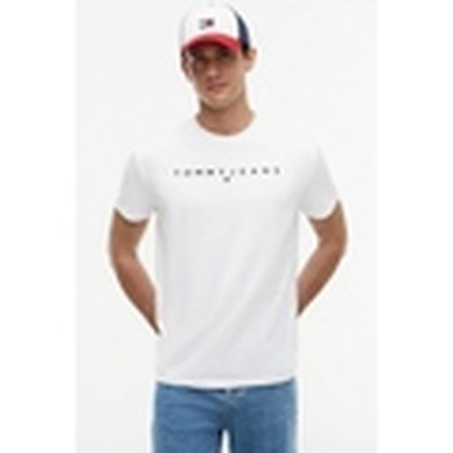 Camiseta Reg Linear para hombre - Tommy Jeans - Modalova