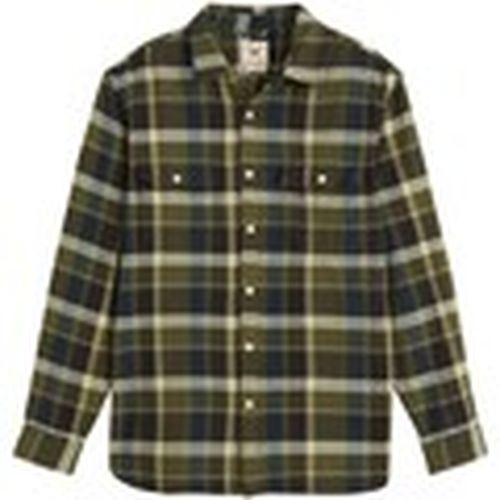 Camisa manga larga Jackson Worker Medina Plaid Deep Depths para hombre - Levis - Modalova