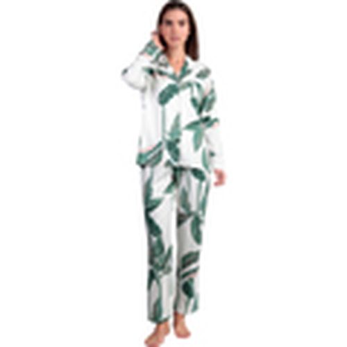 Pijama Pijama pantalón camisa manga larga Luxury Leaves para mujer - Admas - Modalova
