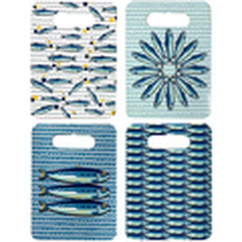 Set de mesa Salvamantel Peces 4U para - Signes Grimalt - Modalova