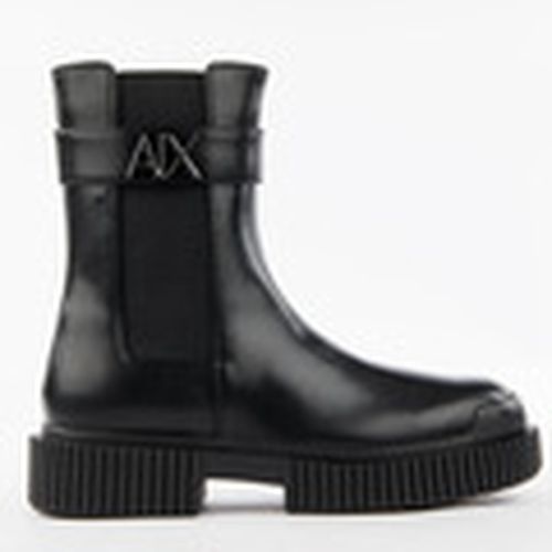 Botines Signature AX para mujer - Armani Exchange - Modalova
