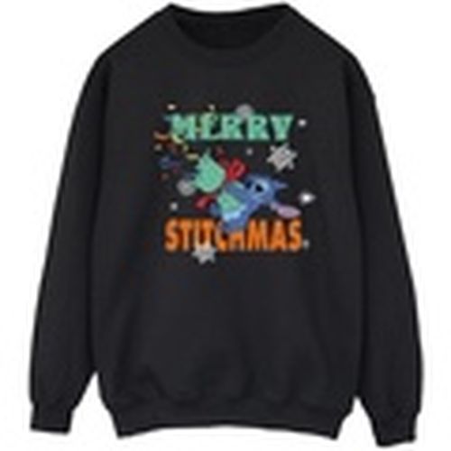 Sudaderas Merry Stitchmas para mujer - Disney - Modalova