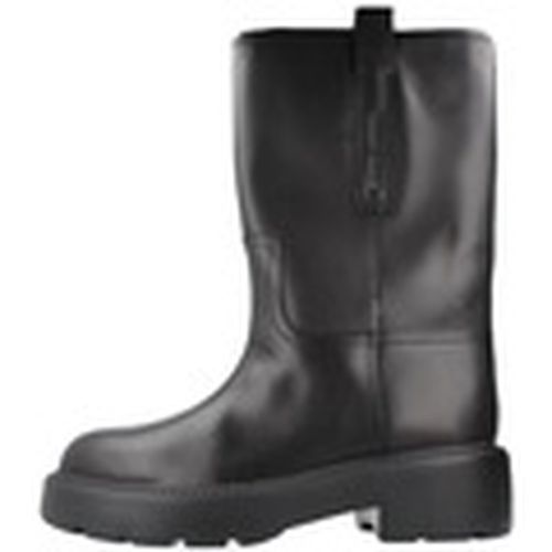 Botas TJW LEATHER MID TUBULAR para mujer - Tommy Jeans - Modalova