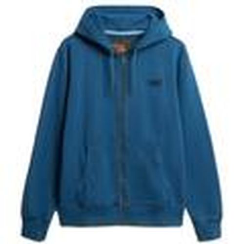 Sudaderas con capucha Essential Washed Ziphood para hombre - Superdry - Modalova