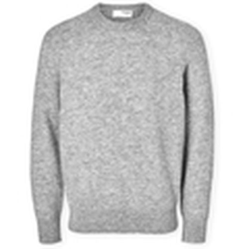 Jersey Noos Rai Knit - Light Grey Melange para hombre - Selected - Modalova