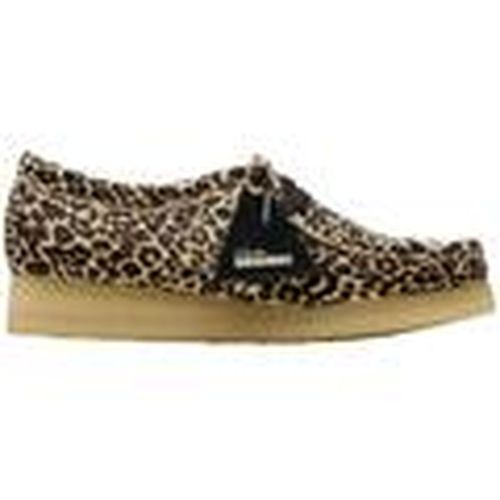 Zapatillas Chaussures Wallabee motif léopard en daim para mujer - Clarks - Modalova