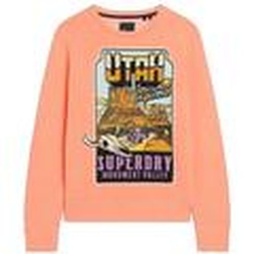 Sudaderas Sweatshirt orange ample unisexe para mujer - Superdry - Modalova
