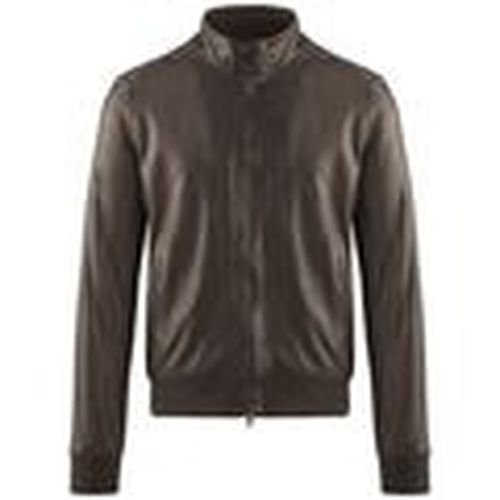 Cazadora de cuero 86675 para hombre - Bomboogie - Modalova