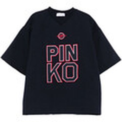 Camiseta UP T-SHIRT CON RICAMO LOGO Art. KFTS018 para mujer - Pinko - Modalova