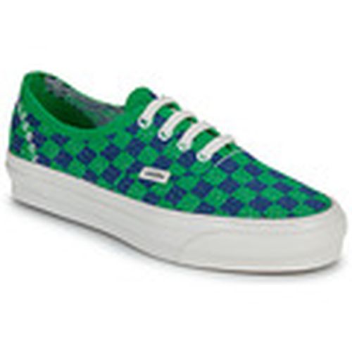 Zapatillas LX Authentic 44 EK Punk Check GREEN/NAVY para mujer - Vans - Modalova