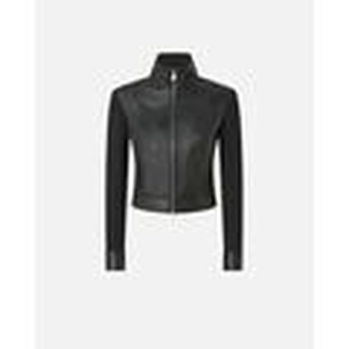 Cazadora de cuero GRANETTI 105367 Y75K-Z99 para mujer - Pinko - Modalova