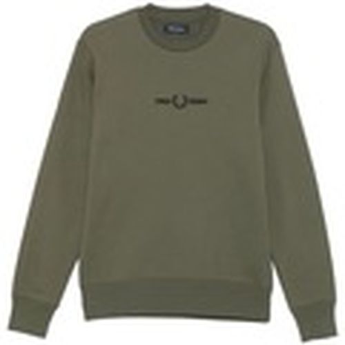 Jersey Embroidered Sweatshirt para hombre - Fred Perry - Modalova