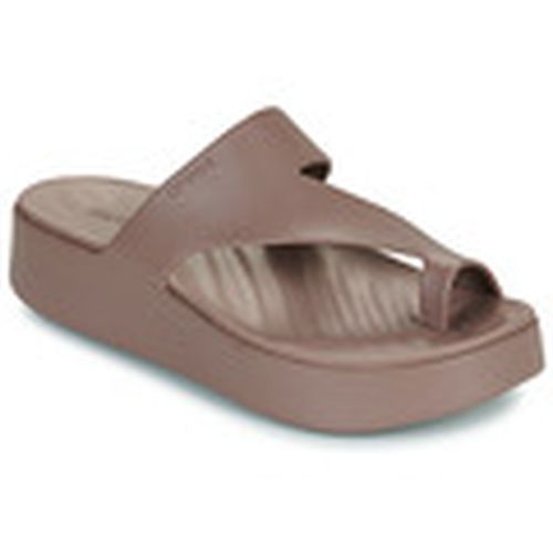 Chanclas GETAWAY PLATFORM TOE LOOP para mujer - Crocs - Modalova