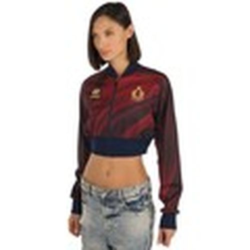 Chaqueta Naz. Italia Volley Crop Ad para mujer - Errea - Modalova