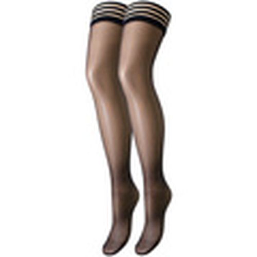 Calcetines altos Autoreggente 15 Denari Valentina para mujer - Trasparenze - Modalova