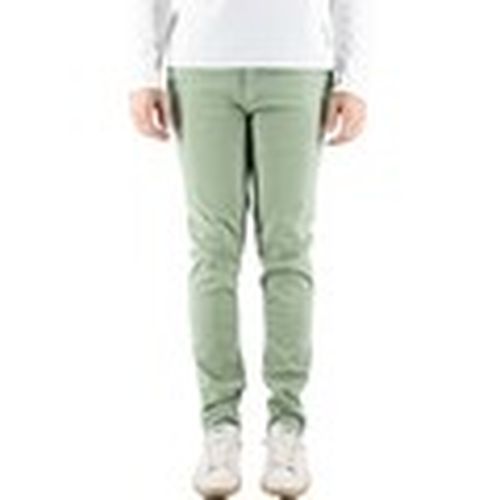 Pantalón chino Pantalones Mirtos Skinny Powder Green para hombre - Devid Label - Modalova