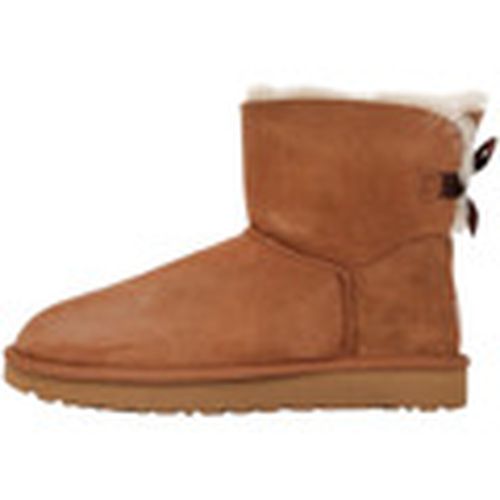 Botines Mini Bailey Bow II Chestnut para mujer - UGG - Modalova