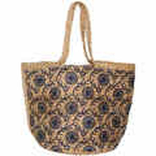 Bolso de mano PCKLEO JUTE BAG SWW para mujer - Pieces - Modalova